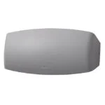 Aplique ABRAM 1xR7s (189mm) 10,5W botão CCT (3cores) IP55 C.26,5xL.6xAlt.12cm resina cinza