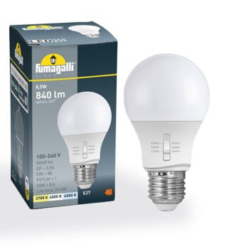 Lâmpada LED Fumagalli E27 GLS CCT 8,5W