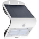Aplique solar SOLARIS IP65 3,2W 400lm LED 6000K+LED traseiro 4000K Branco