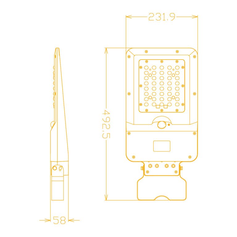 Aplique solar DALTON c/sensor e painel solar IP65 15W LED 1600lm 3000K 90° - Image 4