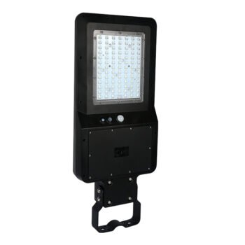 Aplique solar DALTON c/sensor e painel solar IP65 40W LED 6000lm 6000K 90°