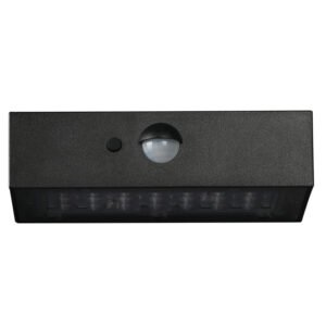 Aplique solar SANDOVAL IP65 3W LED 350lm 3000K/3000K Preto - Image 2