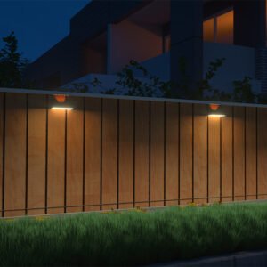 Aplique solar SANDOVAL IP65 3W LED 350lm 4000K/4000K Preto - Image 5