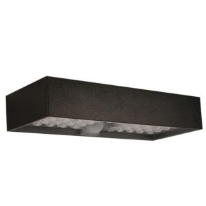 Aplique solar SANDOVAL IP65 3W LED 900lm 3000K Preto