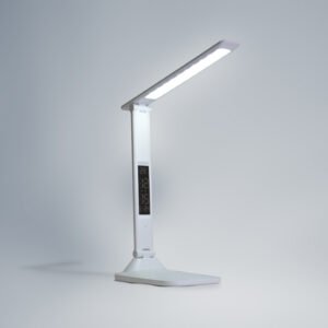 Candeeiro de mesa TIMES 5W LED 3000-4000-6500K, em branco, com mostrador luminoso - Image 5
