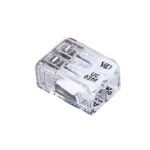 Ligador Fio Fléxivel 2 polos 0,2-2,5mm² 450V 24A (cx 100un)