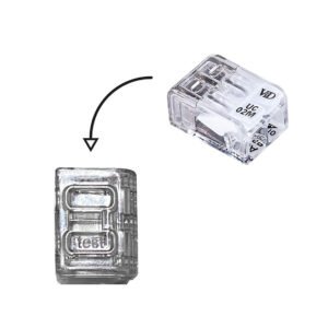 Ligador Fio Fléxivel 2 polos 0,2-2,5mm² 450V 24A (cx 100un) - Image 2