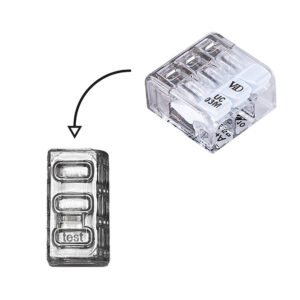 Ligador Fio Fléxivel 3 polos 0,2-2,5mm² 450V 24A (cx 100un) - Image 2