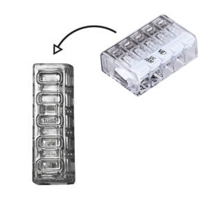 Ligador Fio Fléxivel 5 polos 0,2-2,5mm² 450V 24A (cx 50un) - Image 2