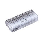 Ligador Fio Fléxivel 8 polos 0,2-2,5mm² 450V 24A (cx 25un)