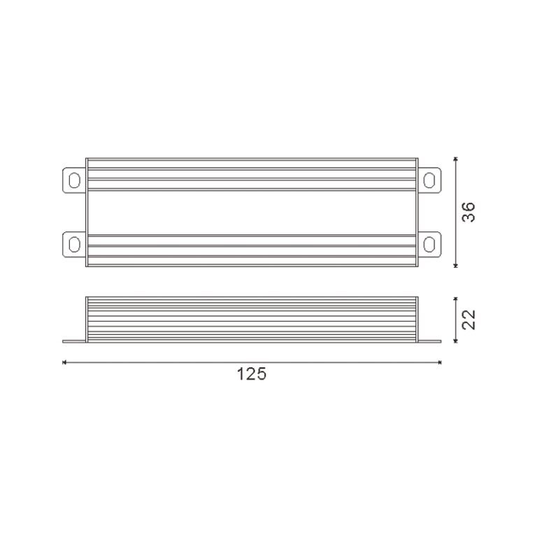 Transformador IP65 (Driver) para Fitas Led 12Vdc 36W - Image 2
