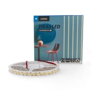 Fita Led ZIADNA 24Vdc 18W/m 240LED/m 1800lm/m IP65 6000K 5m/rolo - Image 2