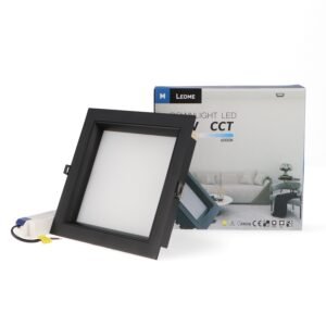Foco de encastrar BLACK SQUARE quadrado 30W LED 3000lm CCT (3000K-4000K-6000K) Preto - Image 3