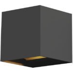 Aplique SORDO IP65 2x3W LED CCT 3000/4000/6500K Antracite