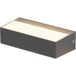 Aplique CORVO IP65 9W LED CCT 3000/4000/6500K Antracite