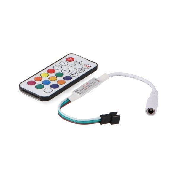 Mini Controlador COLORFUL RF para Fita Led DIGITAL