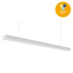 Barra suspensa/tecto LineX OFFICE 240cm 1x80W LED CCT 3000/4000/6400K Branca