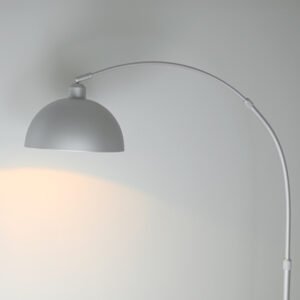 Candeeiro de pé AMALFI 1xE27 Alt.179xD.30cm prata - Image 2