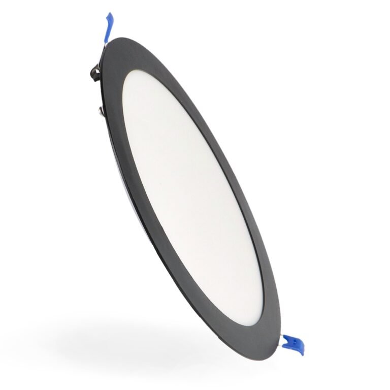 Foco de encastrar SLIM redondo 20W LED 2000lm CCT (3000K-4000K-6000K) Preto