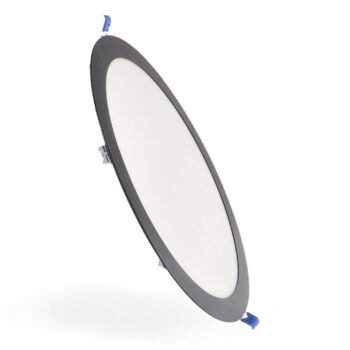 Foco de encastrar SLIM redondo 25W LED 2500lm CCT (3000K-4000K-6000K) Preto