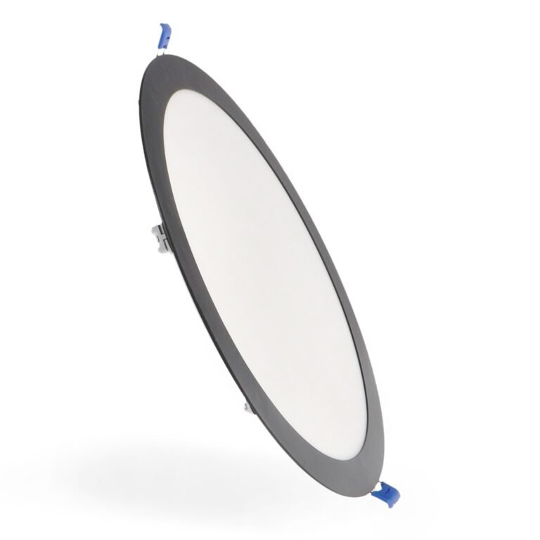 Foco de encastrar SLIM redondo 25W LED 2500lm CCT (3000K-4000K-6000K) Preto