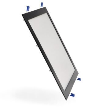 Foco de encastrar SLIM quadrado 25W LED 2500lm CCT (3000K-4000K-6000K) Preto