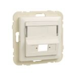 Centro LOGUS90 P/Acoplador P/Conector FO SC APC Simplex Branco