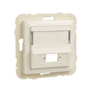 Centro LOGUS90 P/Acoplador P/Conector FO SC APC Simplex Branco