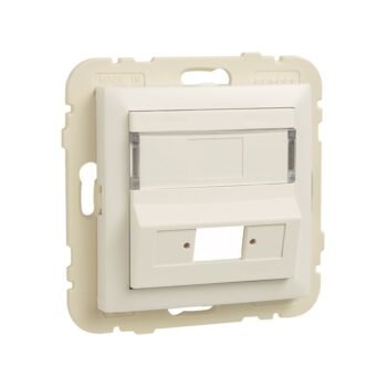 Centro LOGUS90 P/Acoplador P/Conector FO SC APC Simplex Branco