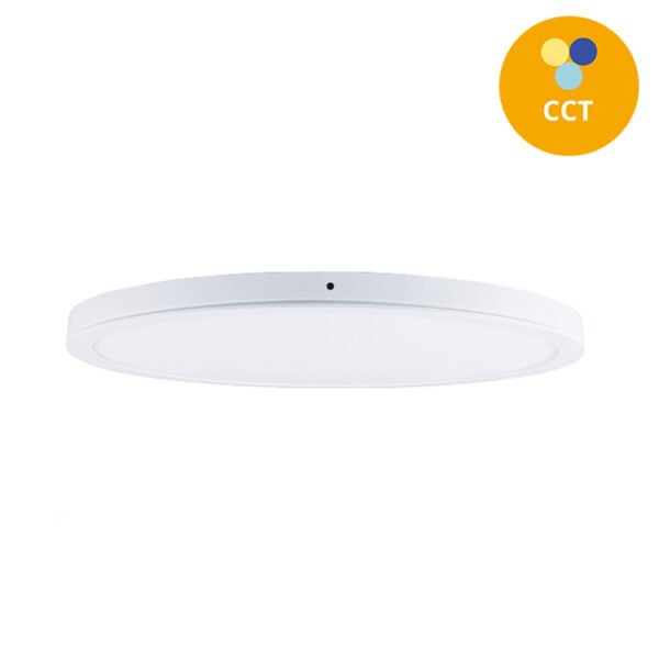 Painel de superficie ERASMUS redondo 24W LED CCT 3000/4000/6500K Branco