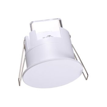 Sensor de movimento c/real detecção, por microondas, branco IP65, ângulo de detecção 360º