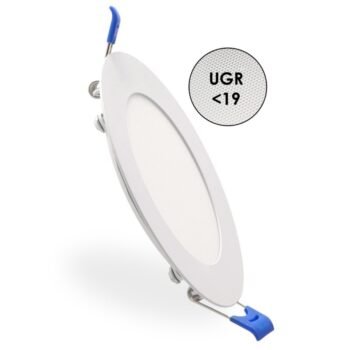 Foco LED de Encastrar 6W CCT 600lm Redondo – iSG Pro Branco (3000K/4500K/6000K)