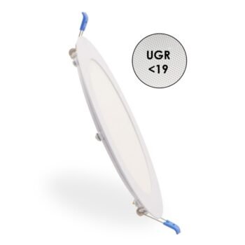 Foco LED de Encastrar 12W CCT 1200lm Redondo – iSG Pro Branco (3000K/4500K/6000K)