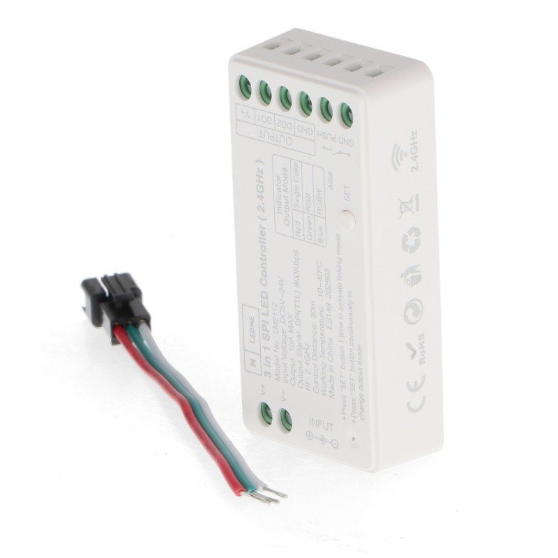 Controlador LED SPI IC RF 3 em 1