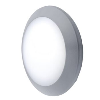 Aplique Exterior BERTA D.27,5cm 1xE27 IP66 Cinzento