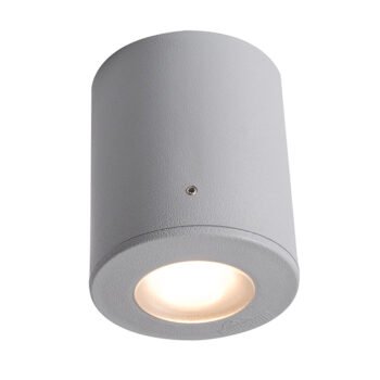 Foco LED de Teto FRANCA 1xGU10 6W CCT 615lm IP55 Resina Cinza