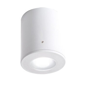 Foco LED de Teto FRANCA 1xGU10 6W CCT 615lm IP55 Resina Branca