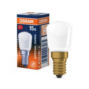 Lâmpada para forno OSRAM SPECIAL OVEN T26 15W E14 fosca resistente até 300°C
